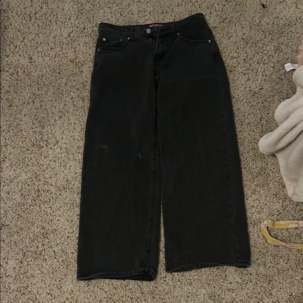 Edikted Petite Womens Black Jeans Size XS